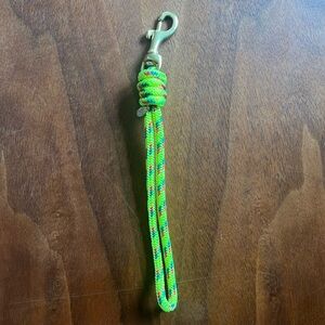 CLARE V cord wristlet